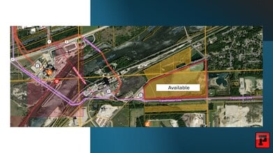 Brandon Road, Joliet, IL - AÉRIEN  Vue de la carte - Image1