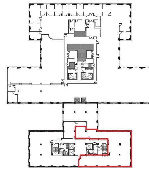 1555 Rue Peel, Montréal, QC for lease Floor Plan- Image 1 of 2