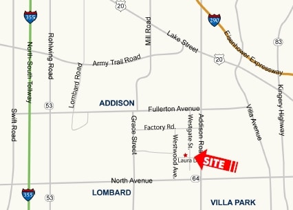 235 W Laura Dr, Addison, IL for lease - Aerial - Image 3 of 3