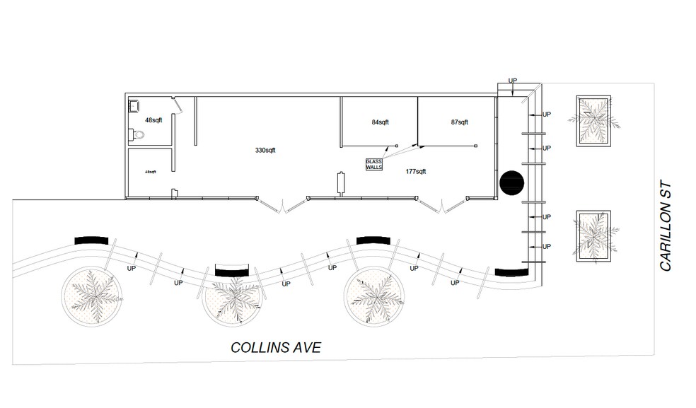 6879-6899 Collins Ave, Miami Beach, Miami Beach, FL à louer - Photo du bâtiment - Image 2 de 3
