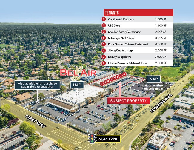 Plus de détails pour 1079 Sunrise Ave, Roseville, CA - Commerce de détail à vendre