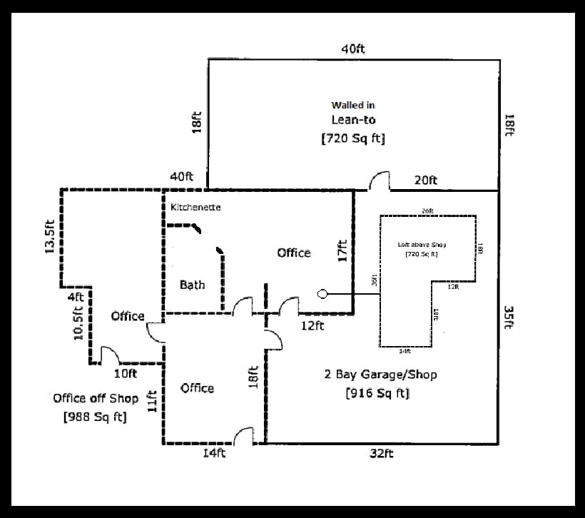 1407 S 129th St, Burien, WA for lease Floor Plan- Image 1 of 1