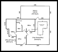 1407 S 129th St, Burien, WA for lease Floor Plan- Image 1 of 1