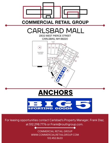 2302 W Pierce St, Carlsbad, NM à louer - Plan d’étage - Image 3 de 9