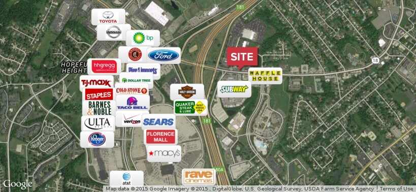 7681 Burlington Pike, Florence, KY à vendre - Photo du bâtiment - Image 2 de 3