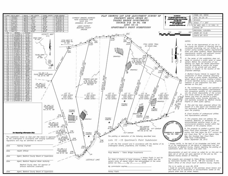 Fish Hook, Pittsville, VA à vendre - Plan cadastral - Image 1 de 11