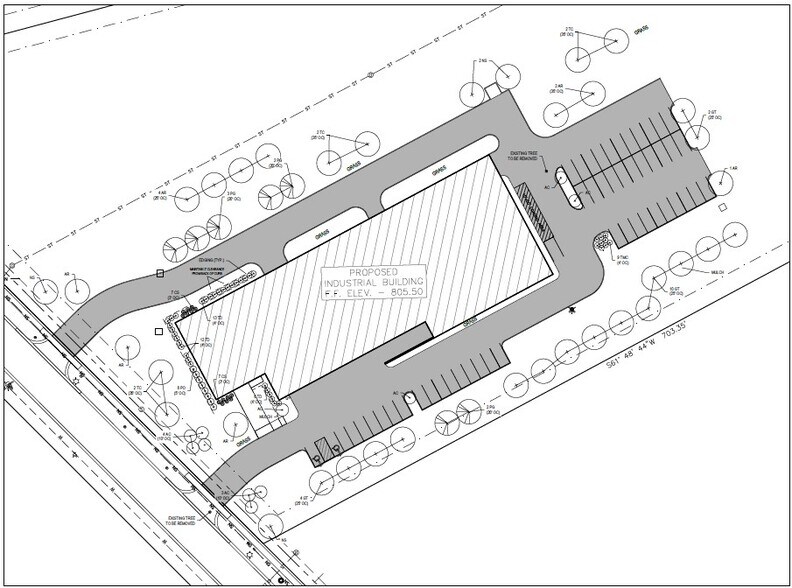 796 Campus Parkway Dr, Tecumseh, MI à vendre - Plan de site - Image 2 de 15