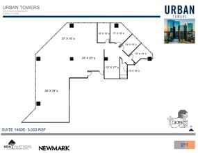 222 W Las Colinas Blvd, Irving, TX à louer Plan de site- Image 1 de 2