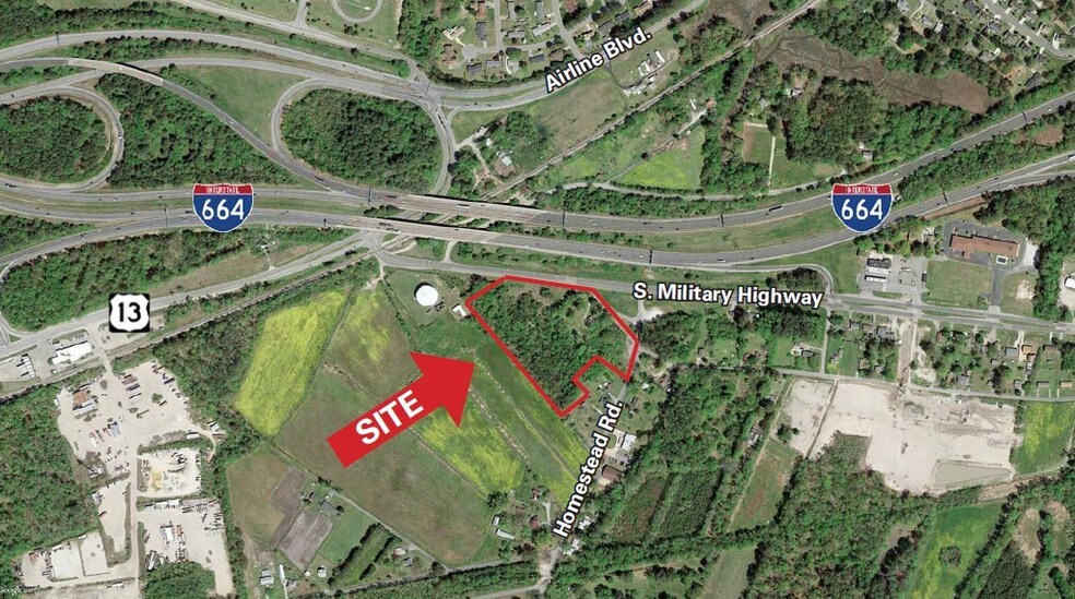 Military And Homestead, Chesapeake, VA à vendre - Photo du bâtiment - Image 1 de 3