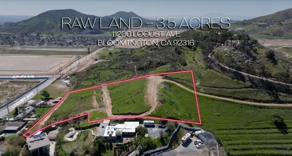 11200 Locust ave, Bloomington, CA for sale - Primary Photo - Image 1 of 1