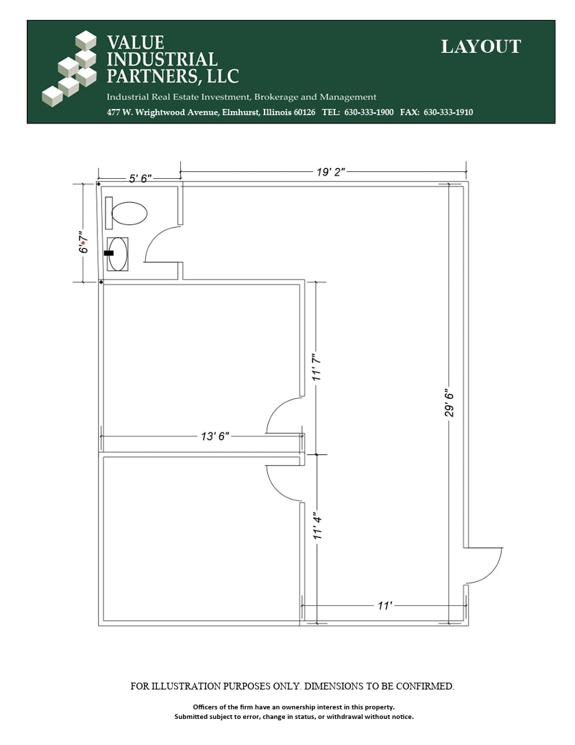 245 W Roosevelt Rd, West Chicago, IL à louer Photo intérieure- Image 1 de 1