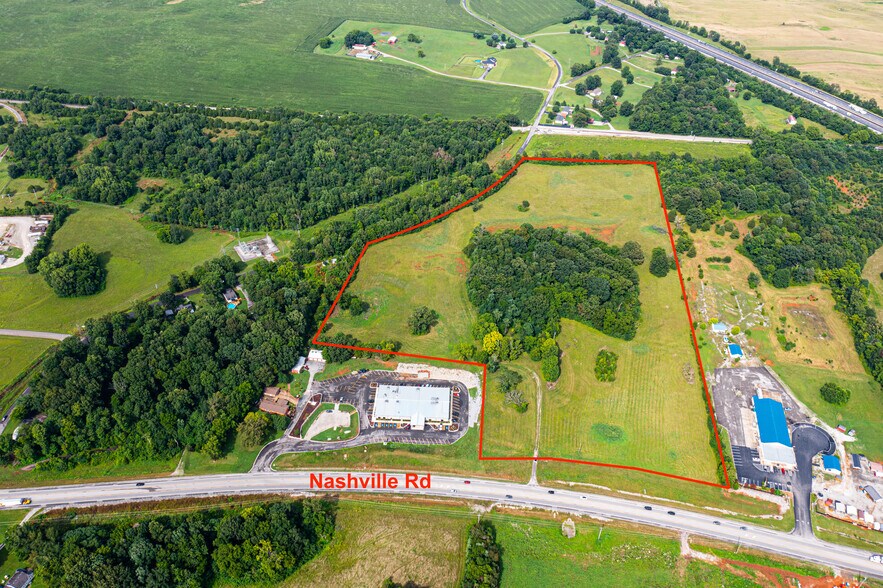 3560 Nashville Rd, Franklin, KY à vendre - Aérien - Image 1 de 5