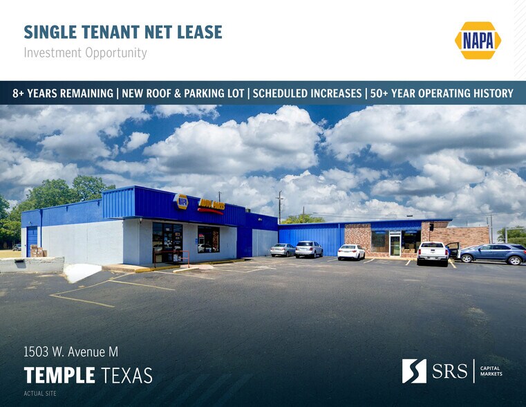 1503 W Avenue M, Temple, TX for sale - Primary Photo - Image 1 of 5