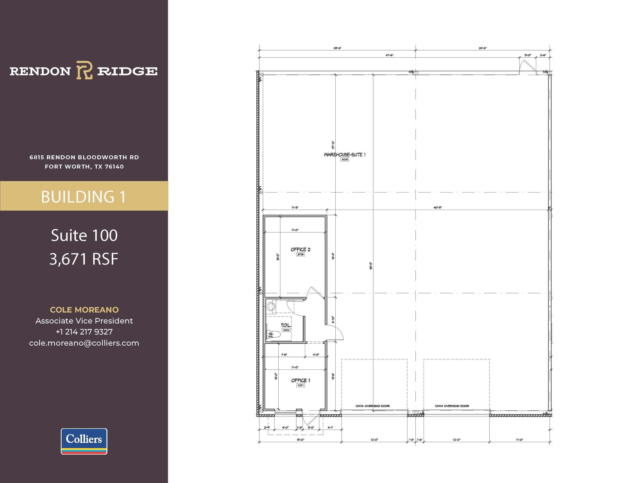 6815 Rendon Bloodworth Rd, Fort Worth, TX for lease Interior Photo- Image 1 of 1