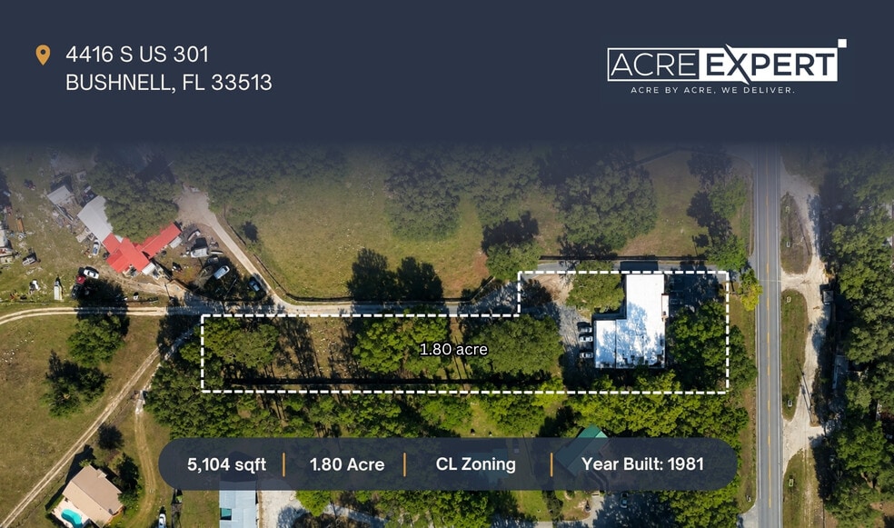 4416 S US 301, Bushnell, FL for sale - Building Photo - Image 2 of 25
