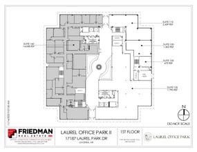 17187 N Laurel Park Dr, Livonia, MI for lease Floor Plan- Image 2 of 2