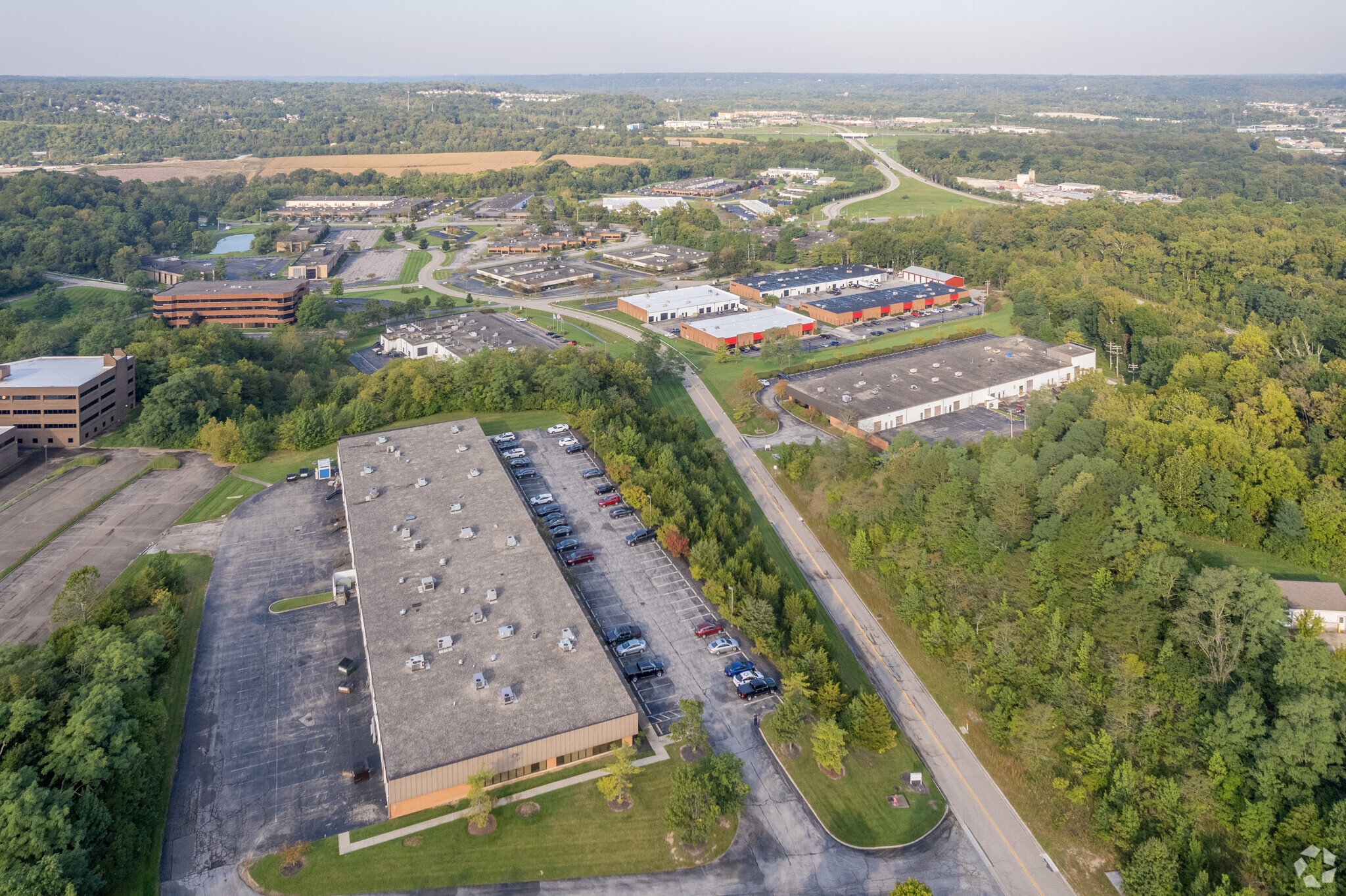 502 Techne Center Dr, Milford, OH for lease Aerial- Image 1 of 4