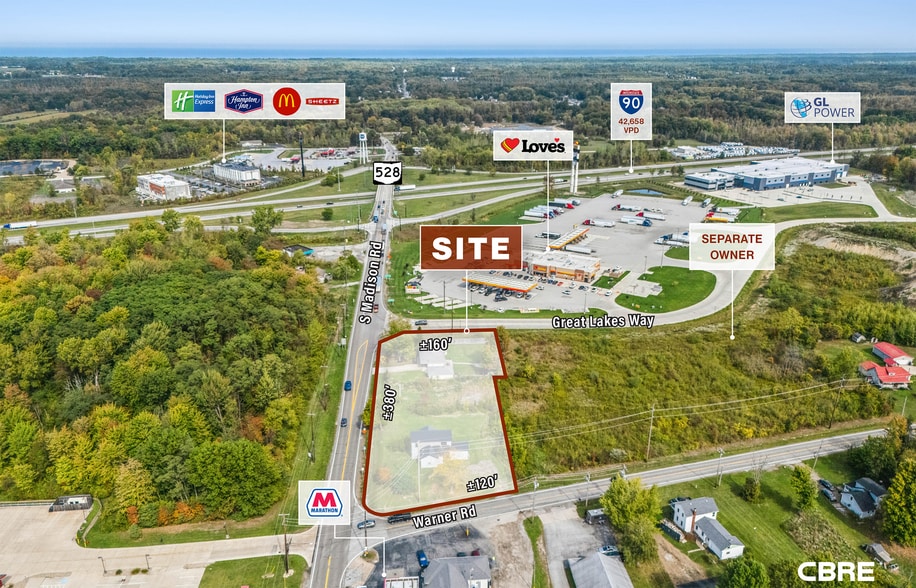 4347 S Madison Rd, Madison, OH à vendre - Photo du bâtiment - Image 2 de 3