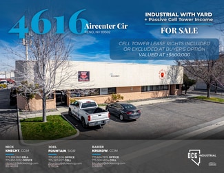 More details for 4616 Aircenter Cir, Reno, NV - Industrial for Sale