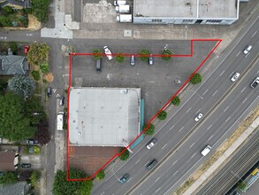 5341 SE McLoughlin Blvd, Portland, OR - aerial  map view