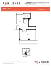 2909 Cole Ave, Dallas, TX for lease Floor Plan- Image 1 of 1