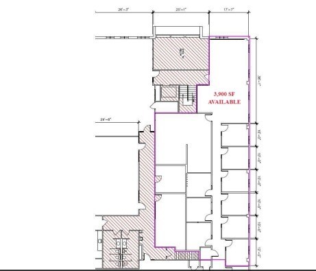 5003 University Ave, Madison, WI à louer Plan d’étage- Image 1 de 2