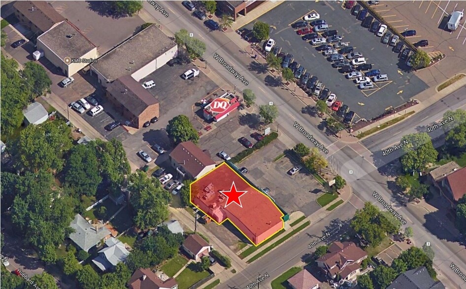 4005 W Broadway Ave, Robbinsdale, MN à vendre - Aérien - Image 2 de 2