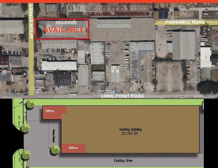 1810 Afton St, Houston, TX à louer - Plan de site - Image 3 de 3