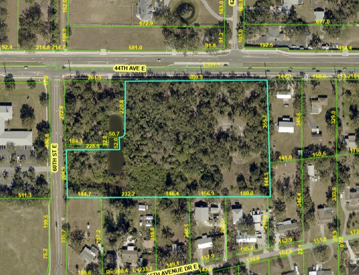 6140 44th Ave E, Bradenton, FL for sale Aerial- Image 1 of 2