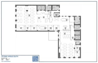 373 Park Ave S, New York, NY à louer Plan d’étage- Image 2 de 2