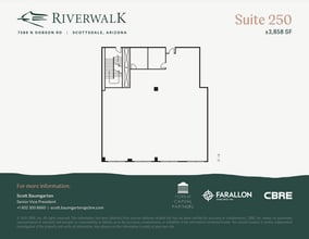 7580 N Dobson Rd, Scottsdale, AZ à louer Plan d’étage- Image 1 de 1