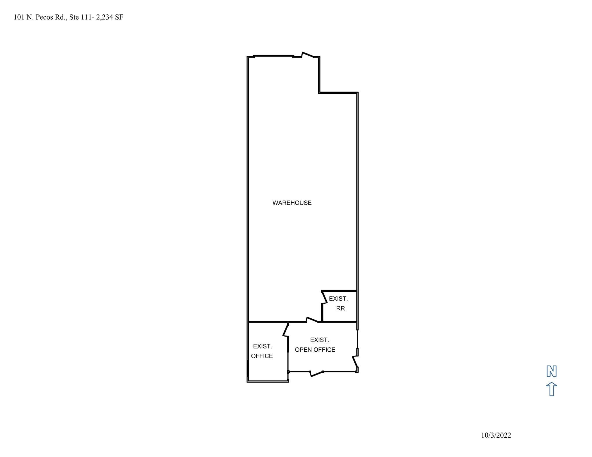 3150 E Charleston Blvd, Las Vegas, NV for lease Site Plan- Image 1 of 1