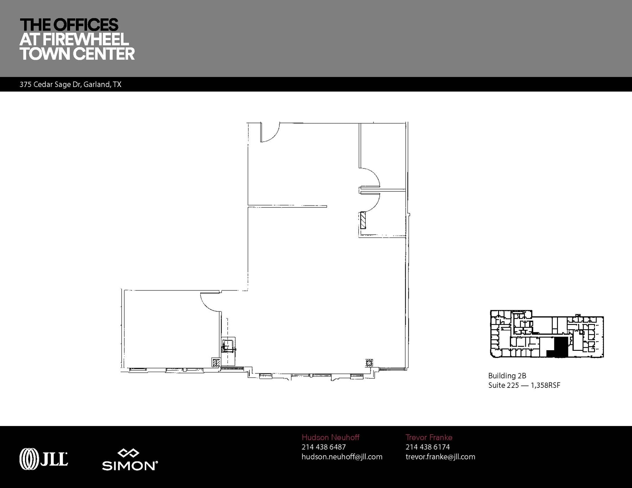 245 Cedar Sage Dr, Garland, TX for lease Floor Plan- Image 1 of 1