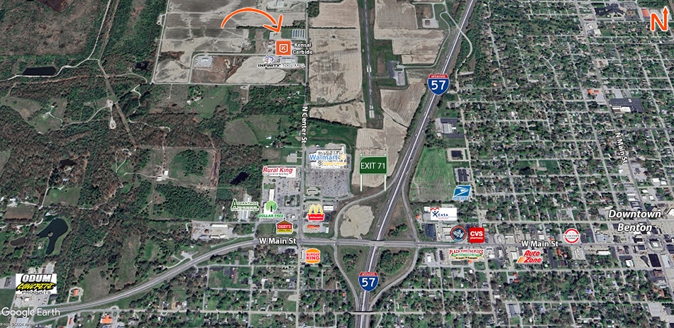 11601 Frank Bonan Industrial Park Dr, Benton, IL for sale - Building Photo - Image 2 of 12