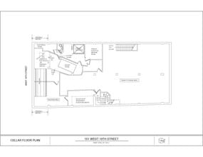 151 W 19th St, New York, NY à louer Plan d’étage- Image 2 de 5