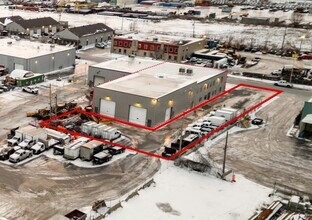 1525-1531 Rue Jean-Lachaîne, Sainte-Catherine, QC for lease Aerial- Image 2 of 4