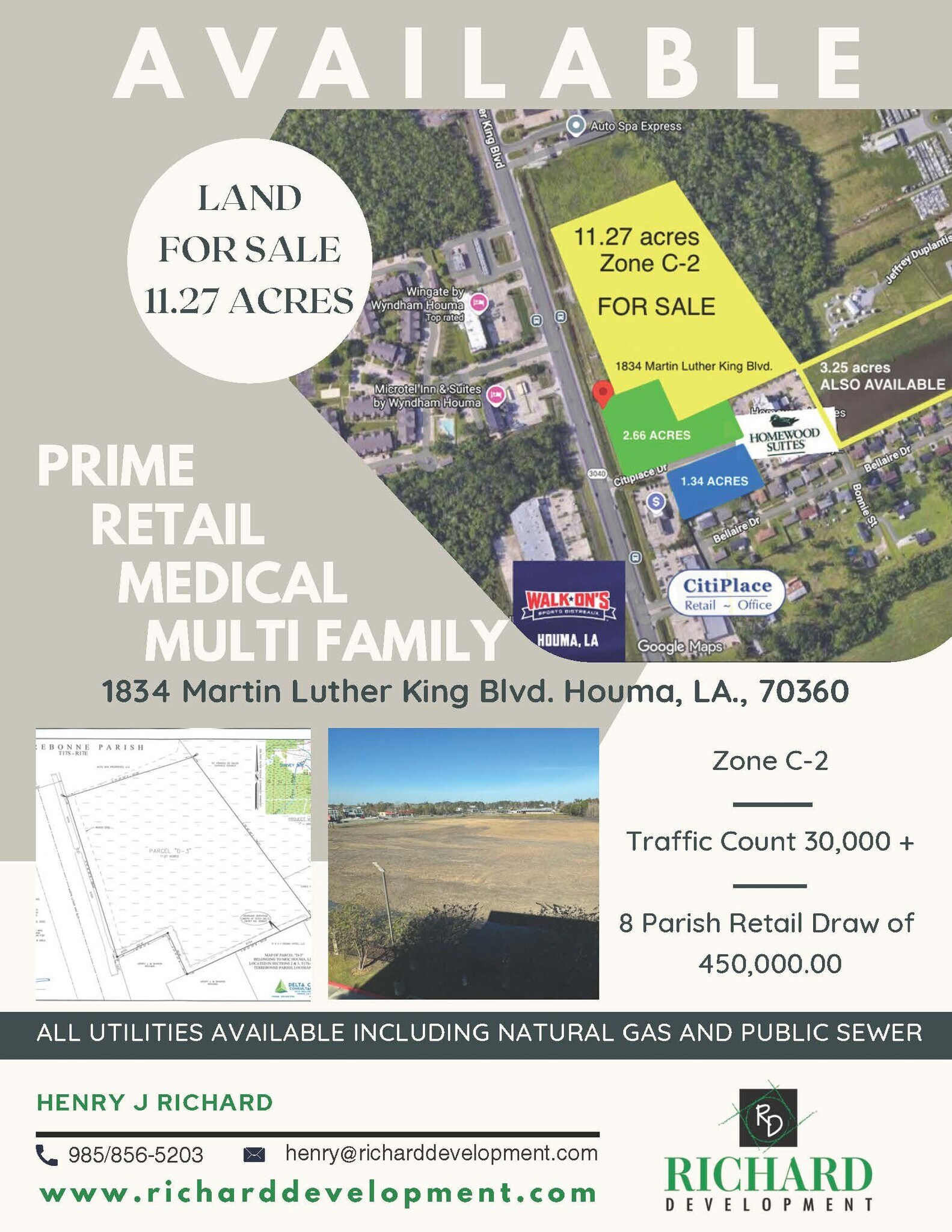 1834 Martin Luther King Blvd, Houma, LA à vendre Photo principale- Image 1 de 2