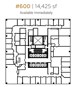 10235 101st St NW, Edmonton, AB à louer Plan d’étage- Image 1 de 1