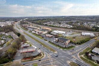9518 University City Blvd, Charlotte, NC - AERIAL  map view