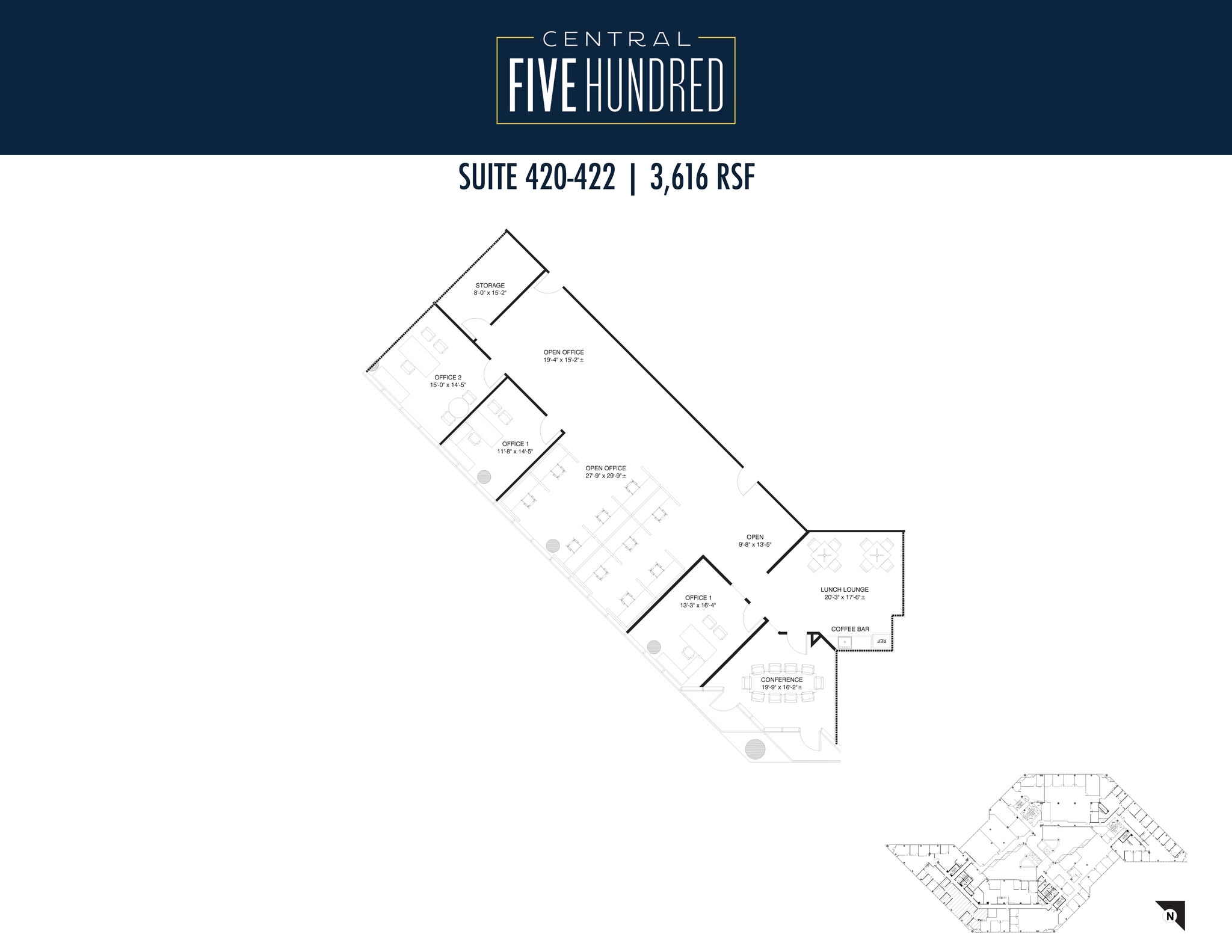 500 N Central Expy, Plano, TX for sale Floor Plan- Image 1 of 1