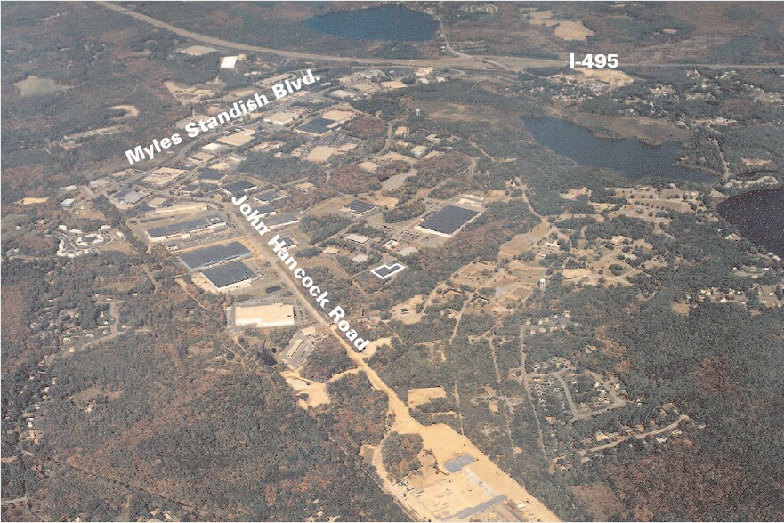 345 John Quincy Adams Rd, Taunton, MA for lease - Aerial - Image 3 of 12