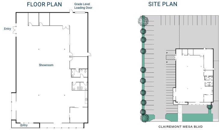 9240 Clairemont Mesa Blvd, San Diego, CA for lease Floor Plan- Image 1 of 1