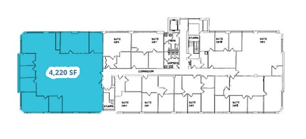 20120 Route 19, Cranberry Township, PA for lease Floor Plan- Image 1 of 5