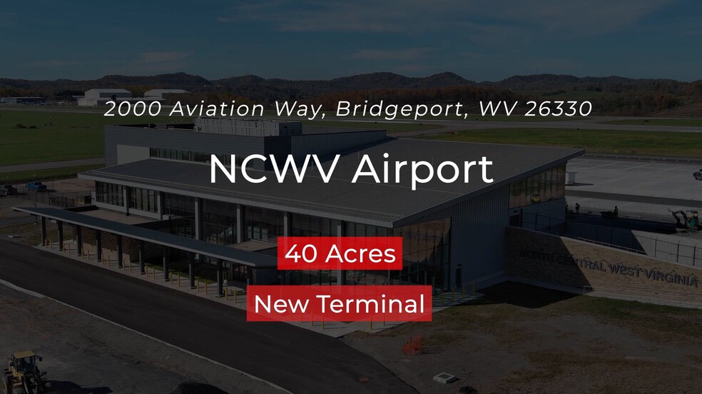 2000 Aviation Way, Bridgeport, WV à vendre - Vidéo sur l’inscription commerciale - Image 2 de 13