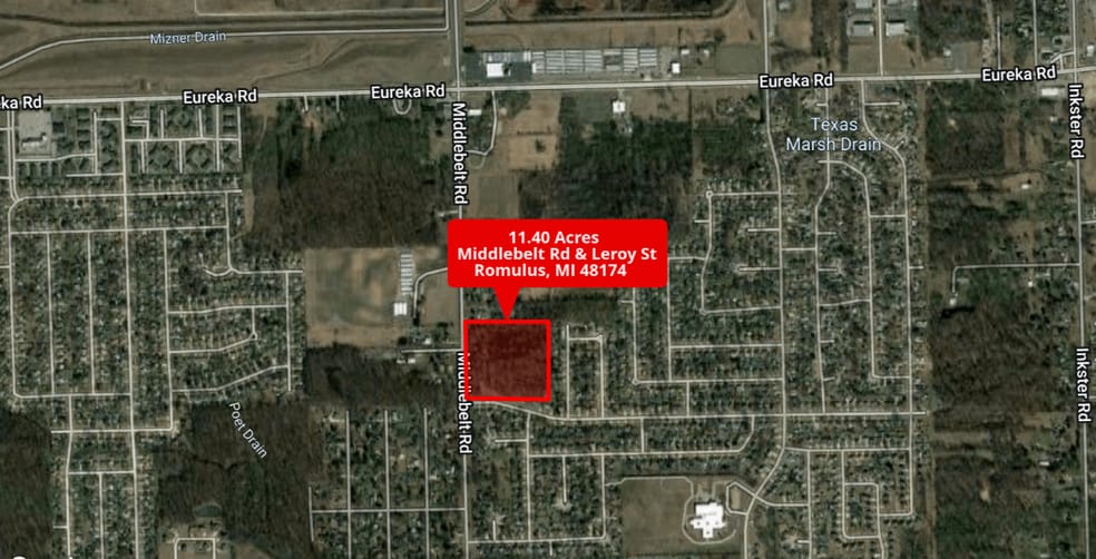 0 Middlebelt Rd, Romulus, MI for sale - Building Photo - Image 1 of 1