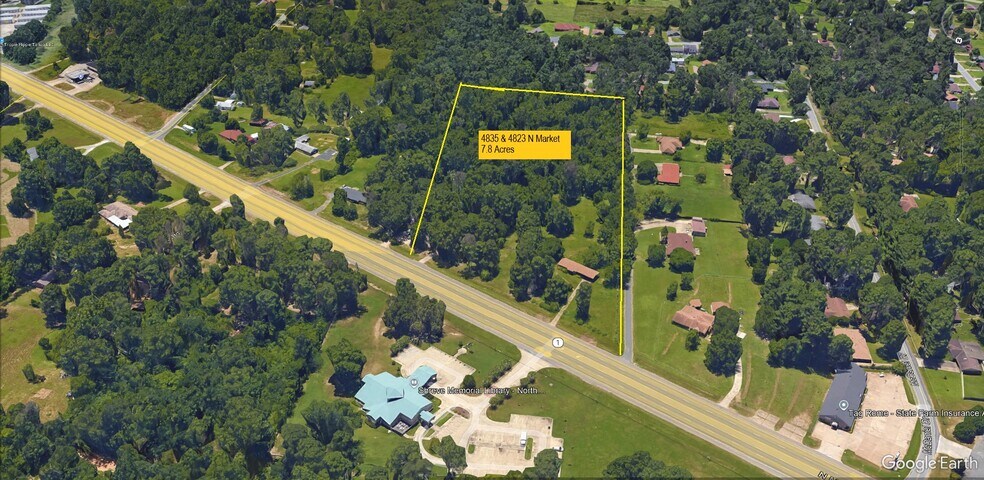 4823-4835 N Market St, Shreveport, LA à vendre - Photo du bâtiment - Image 1 de 6