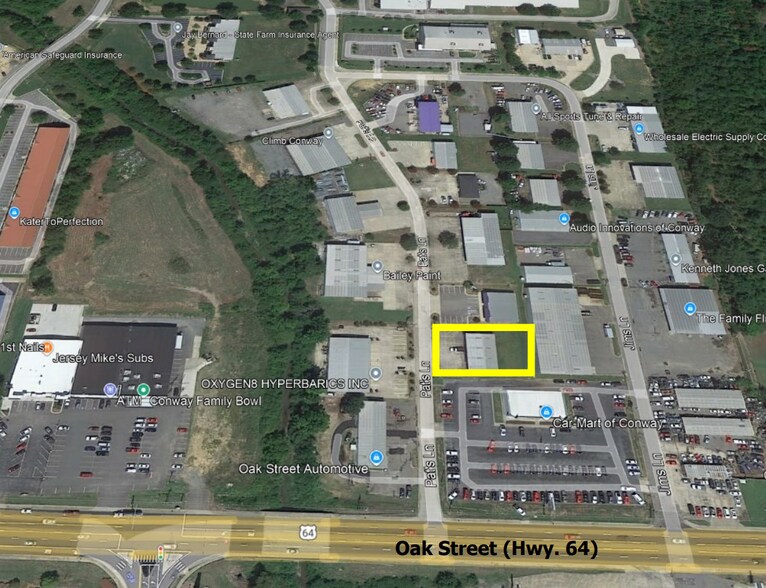 1040 Pats Ln, Conway, AR à louer - Aérien - Image 2 de 3