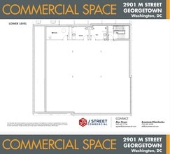 2901 M St NW, Washington, DC for lease Floor Plan- Image 1 of 1