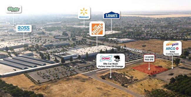 More details for 4100 Hammer Ln, Stockton, CA - Land for Lease