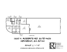 1680 Roberts Blvd, Kennesaw, GA for lease Site Plan- Image 2 of 2